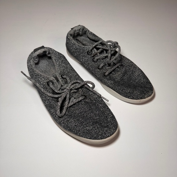Allbirds Men's Wool Runners - Natural Grey Sneakers Size 10 - Comfort & Style - Picture 1 of 6